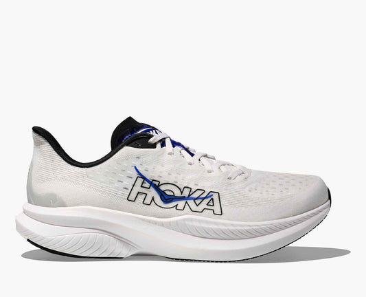 HOKA I Mach 6 White / Ultramarine
